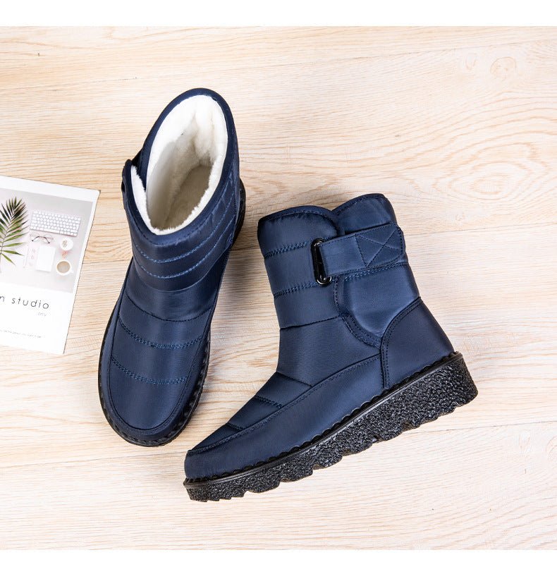Juliana Fleece Lined Winter Ankle Boots