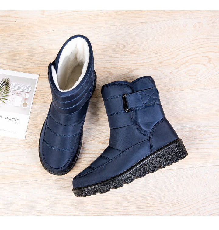Juliana Fleece Lined Winter Ankle Boots