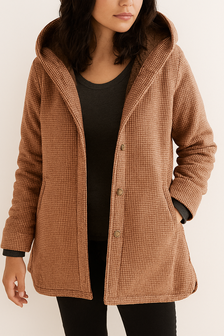 Sharon Flannel Plush Jacket