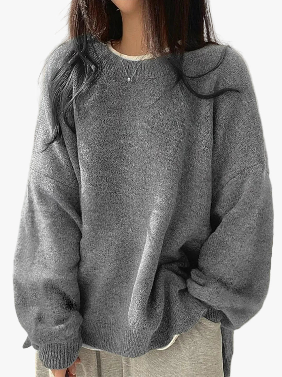Sloane Crewneck Relaxed Sweater