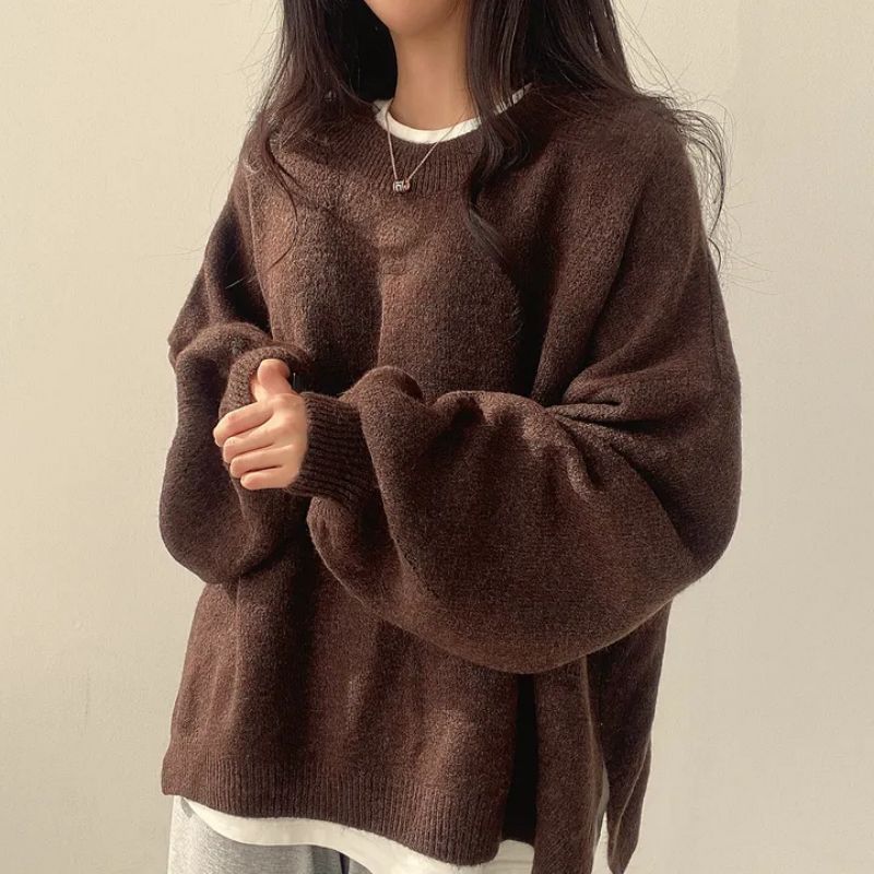 Sloane Crewneck Relaxed Sweater