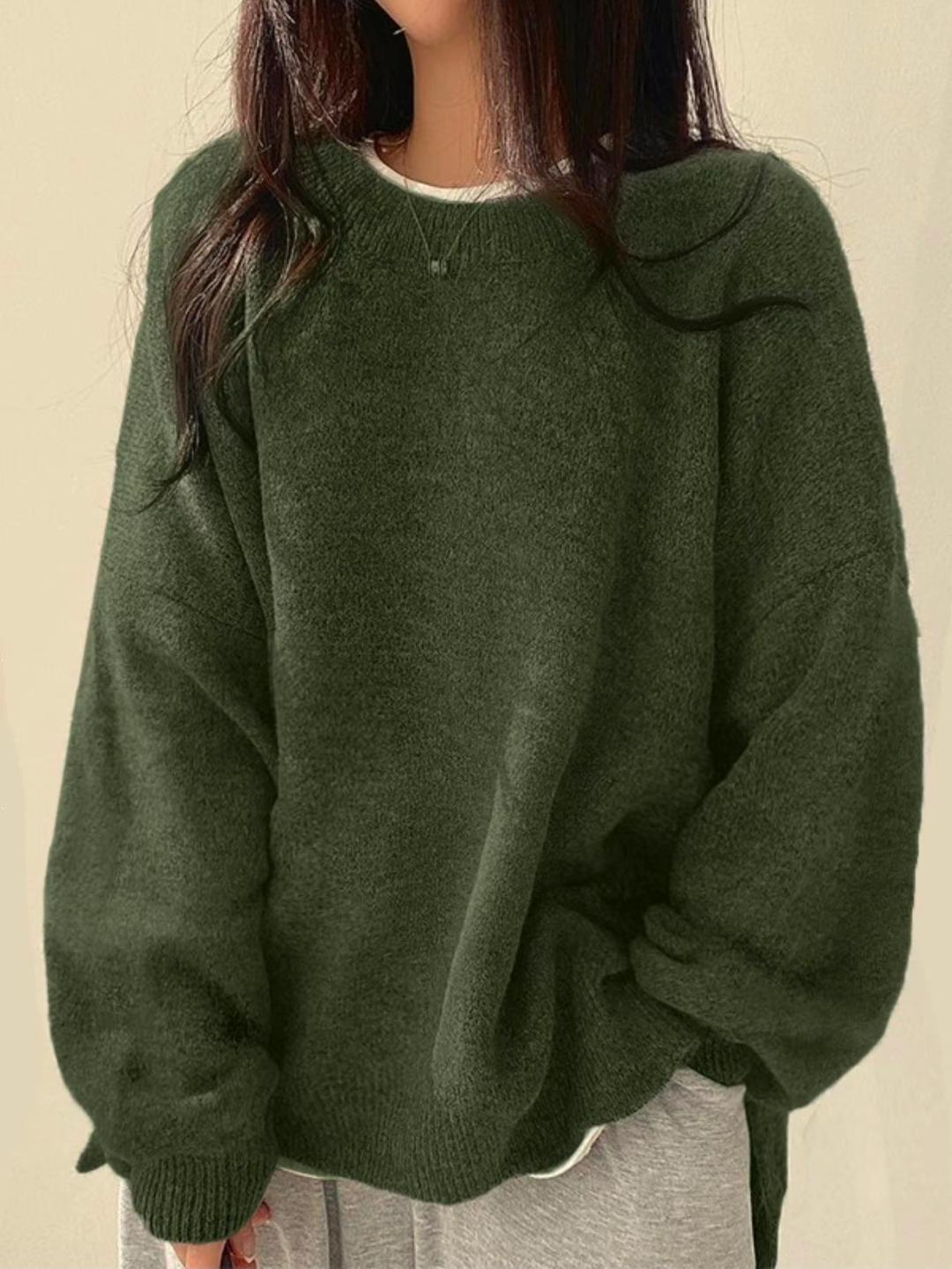 Sloane Crewneck Relaxed Sweater