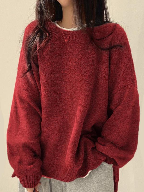Sloane Crewneck Relaxed Sweater