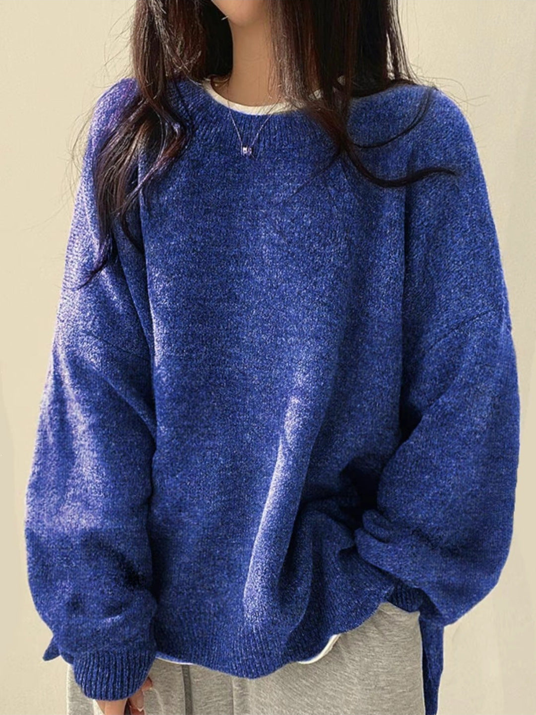Sloane Crewneck Relaxed Sweater