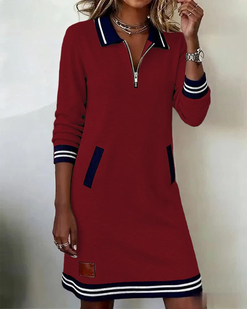 Wyonna Polo Knit Mini Dress