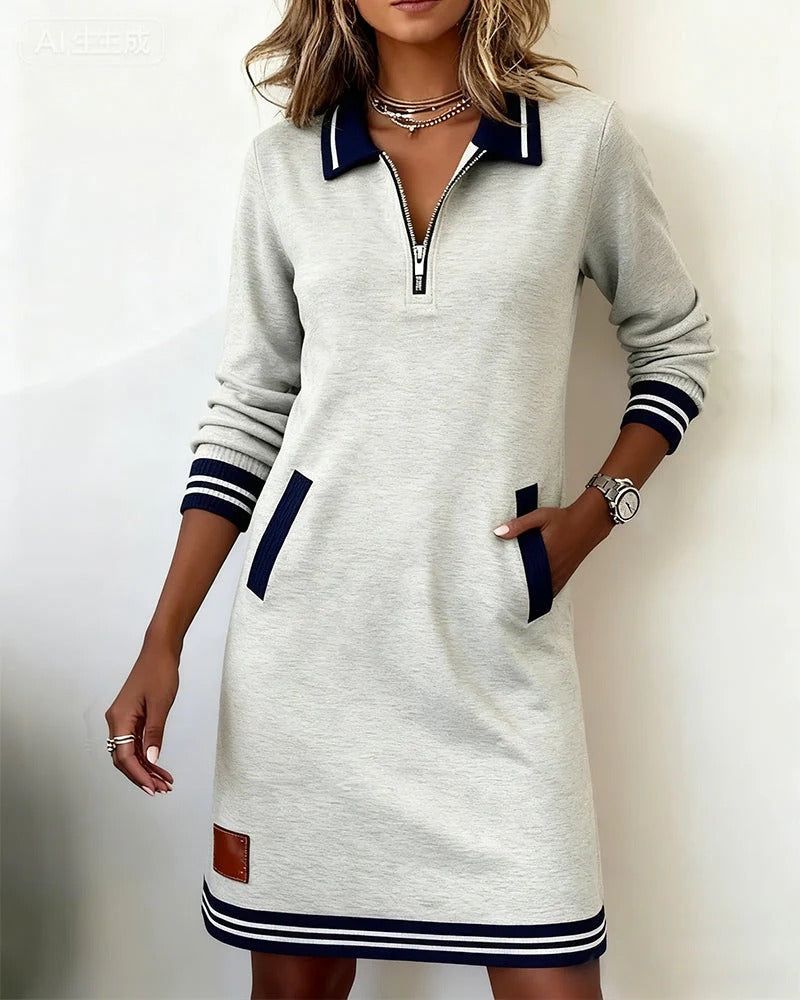Wyonna Polo Knit Mini Dress
