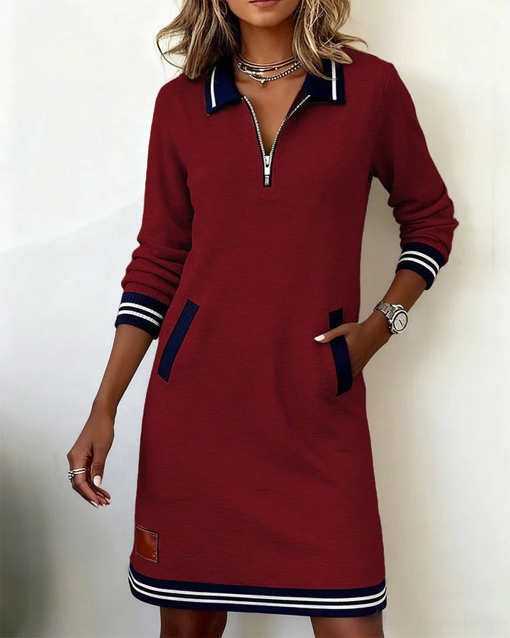 Wyonna Polo Knit Mini Dress