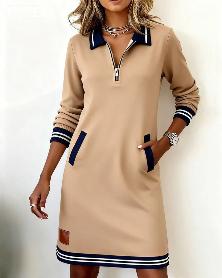 Wyonna Polo Knit Mini Dress
