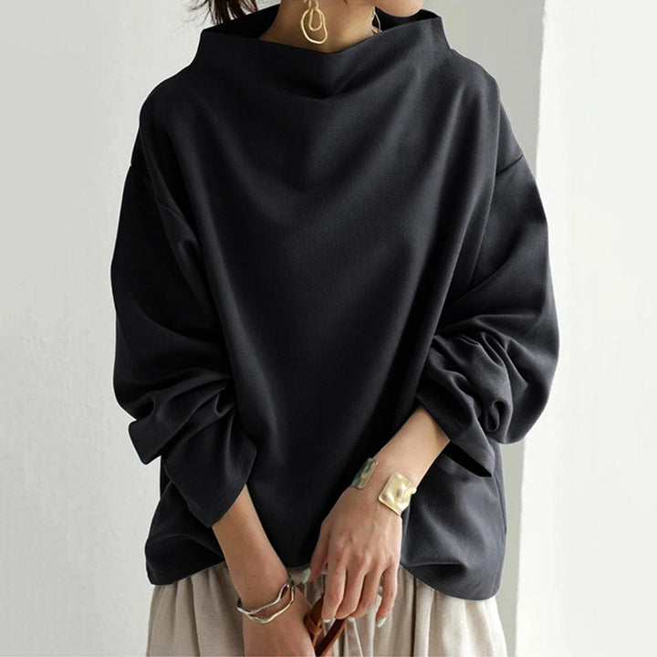Ameera Relaxed High-Neck Pullover