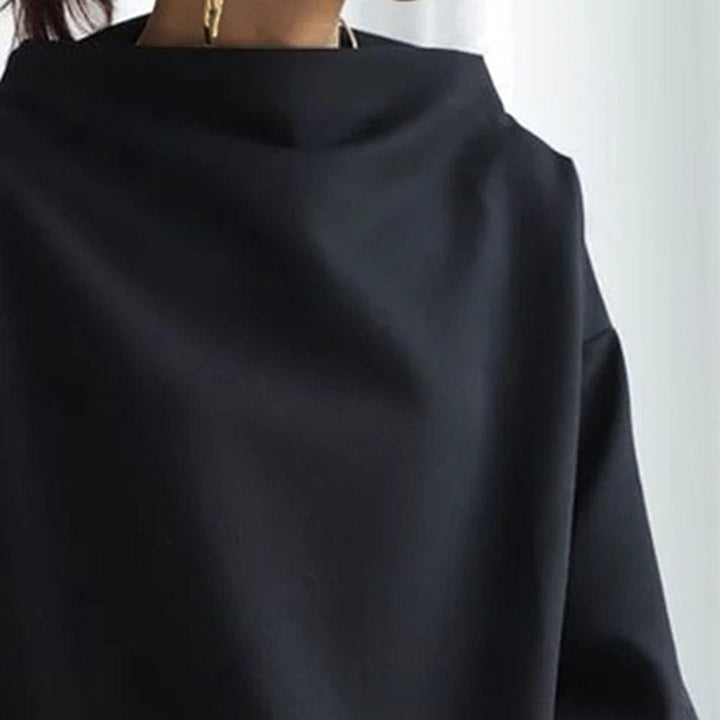 Ameera Relaxed High-Neck Pullover