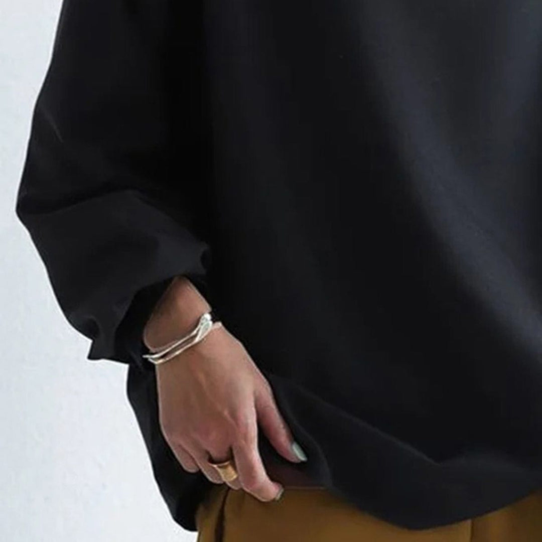 Ameera Relaxed High-Neck Pullover