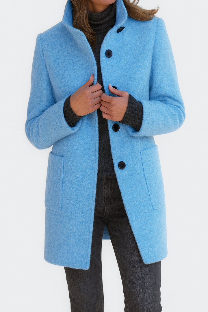 Marget Mid-Length Button Coat