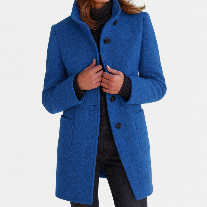 Marget Mid-Length Button Coat