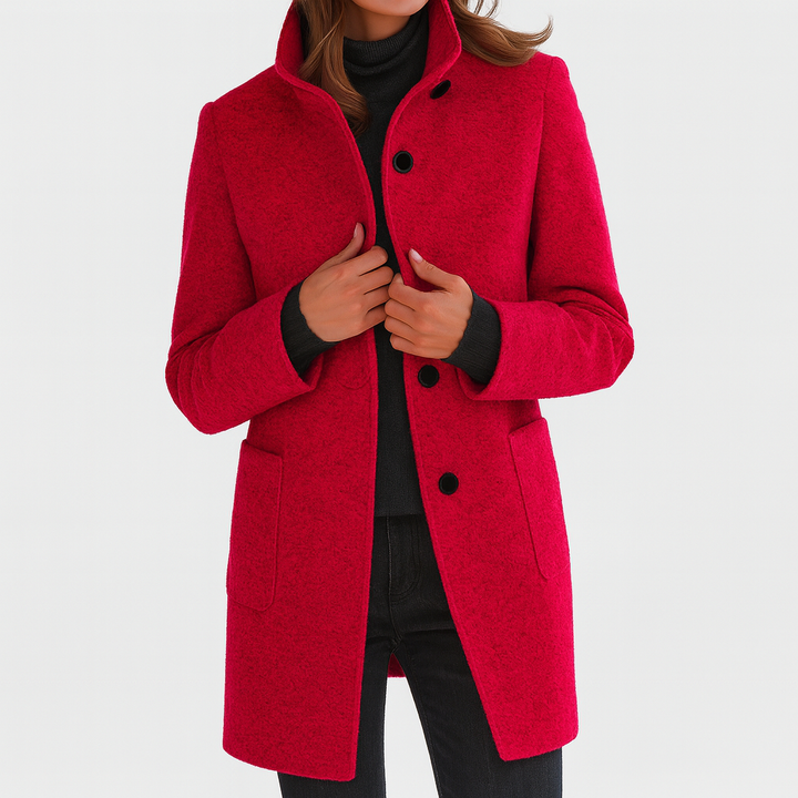Marget Mid-Length Button Coat