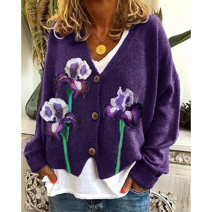 Fable Floral Print Cardigan